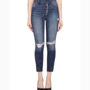 Joe's Jeans Charlie Skinny Crop Distressed